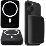 Powerbank Bezprzewodowy MAGSAFE Do IPHONE 11 12 13 14 15 Kompaktowy10000MAH