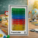 Szkiełka Próbówki Mikroskopowe Próbki Edukacyjne Losowych Próbówek Zestaw