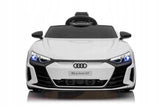 Audi E-Tron RS GT Autko na Akumulator Skóra Biały 12V 7Ah 90W dla Dziecka