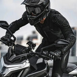 Zestaw Kurtka Motocyklowa Pancerna + Spodnie Motocyklowe Odzież Ochronna M