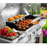 Grill Gazowy Ogrodowy Żeliwny Nierdzewny 4+1 +17,15 kW + Szafa Na Butlę