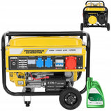 Agregat Generator Prądu Trójfazowy Benzyna Przenośny 2200W 230V AVR