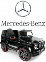 Mercedes G63 Autko na Akumulator Pilot Czarny 90W 12V 7Ah Skórzany Fotel