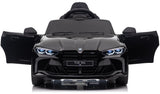 BMW M4 Autko na Akumulator Skóra Czarne 12V 10Ah Dwa Najmocniejsze Silniki