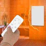 Grzejnik Na Podczerwień Promiennik IR WiFi Pilot Termostat 770W Ultra Slim
