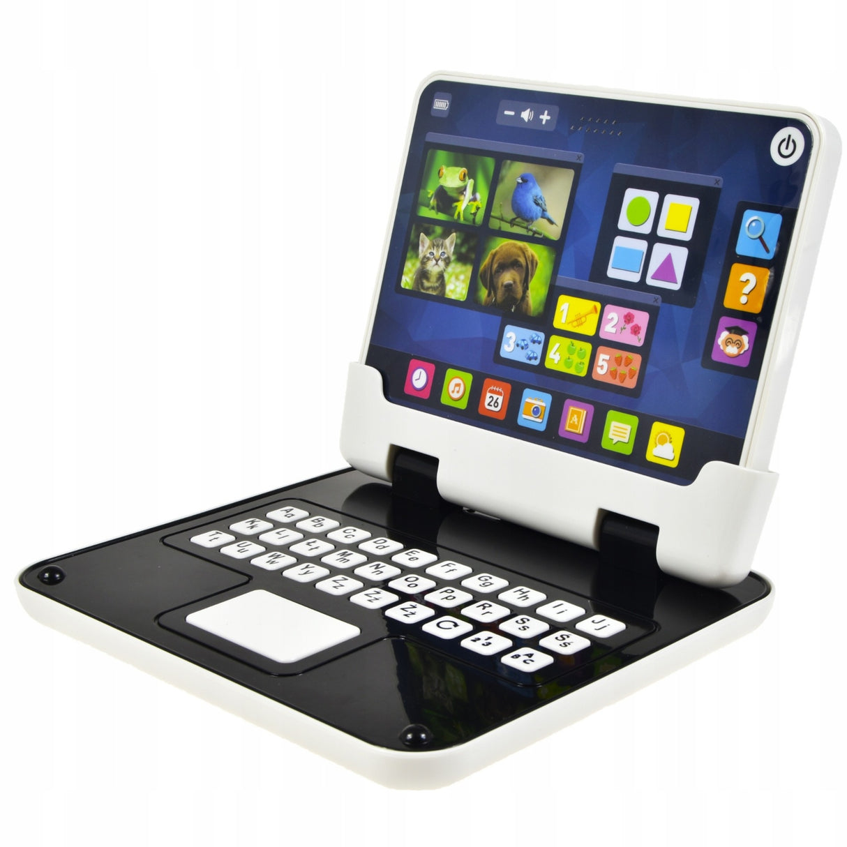 Laptop Edukacyjny dla Dzieci Tablet Komputer do Zabawy i Nauki 80 Pytań 2w1
