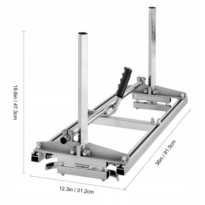 Trak Łańcuchowy Przenośny Piła Łańcuchowa 14"-36” Lekki i Trwały