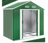 Altana Domek Szopa 257x205x177.5cm Na Narzędzia Rowery Drzwi Przesuwne