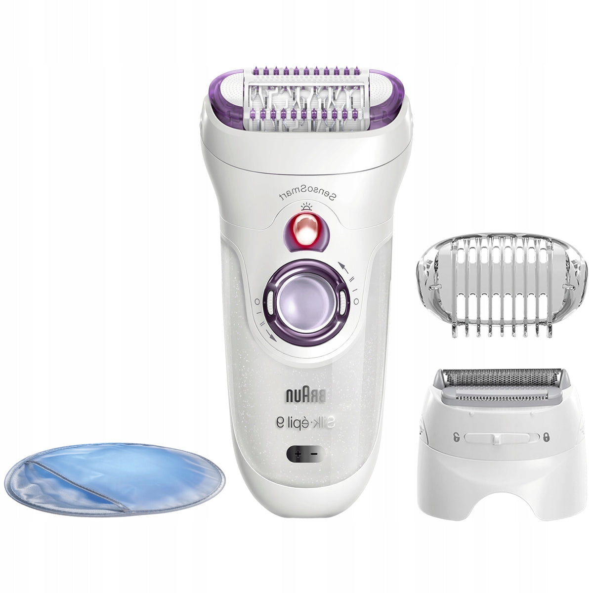 Depilator Braun Silk-épil 9-710 SenoSmart TM! Ergonomiczny Kształt Lekki