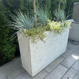 Donica Betonowa MROZOODPORNA Beton Architektoniczny 227kg | 100x40x65 Poves