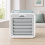 Wentylator Mini Klimatyzator Oczyszczacz VAZILLIO C11 10W 3w1 Pojemność 360