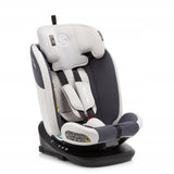 Fotelik Samochodowy dla Dziecka Przenośny 40-150cm 0-36kg POVES White-Blue