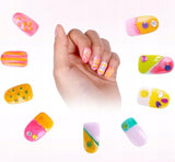 Zestaw Do MANICURE Malowania Paznocki Dla Dzieci