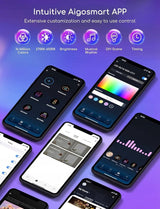 Smart Żarówki LED Alexa Google Aigostar GU10 WiFi RGB CCT 6 szt. 6,5W