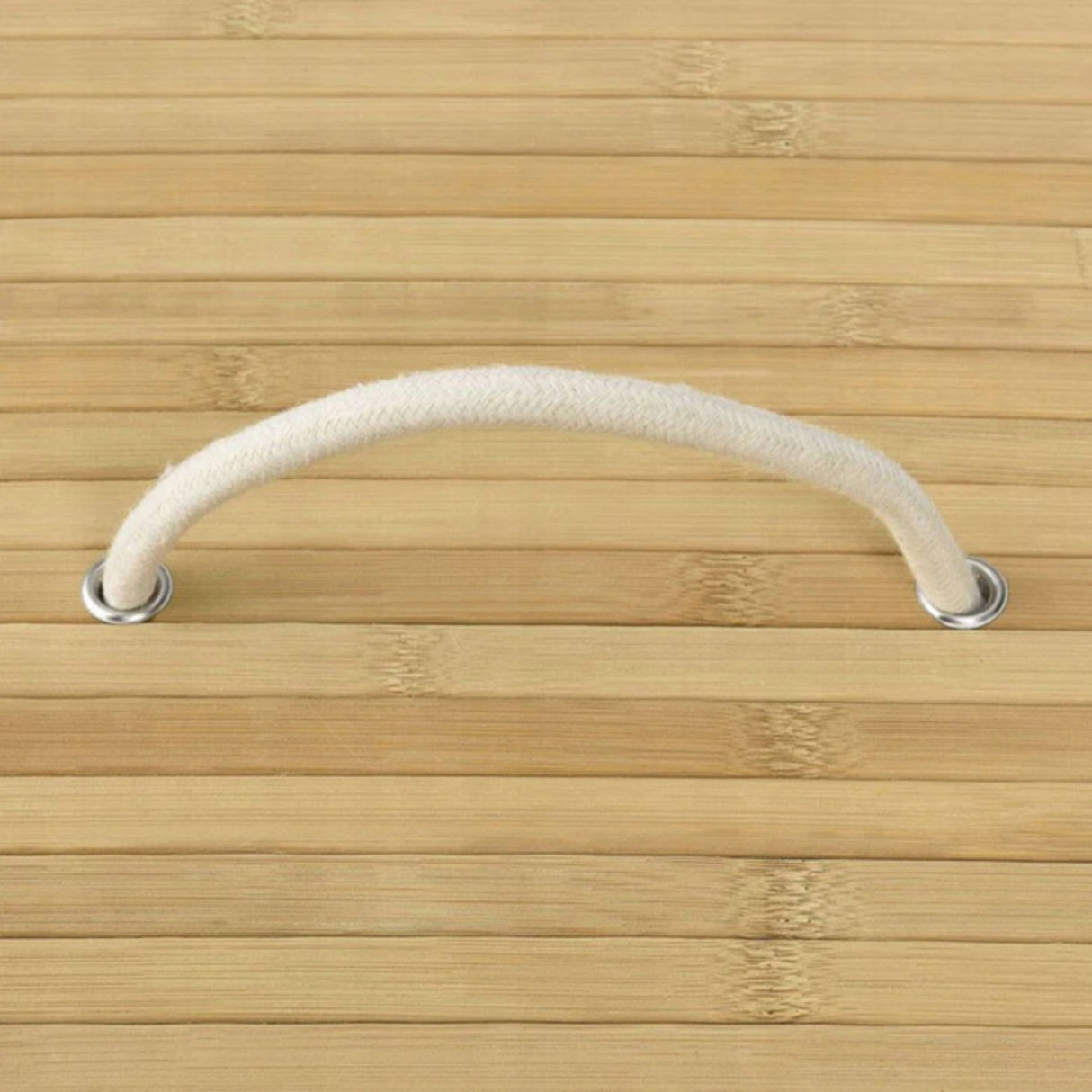 Kosz na Pranie Curly 300341 Bambusowy Składany 72 Litry 40x30x60 cm