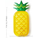 Ananas Dmuchany Pływak Wodny Nadmuchiwany Plażowy na Basen 190cm x 90cm
