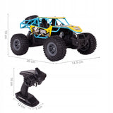 Samochód Zdalnie Sterowany na Terenowy Auto Niebiesko Zielony Pilota RC