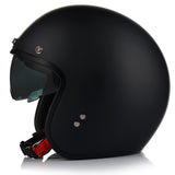Kask Motocyklowy Otwarty VITO SPECJAL Chopper Cruiser + Daszek Blenda M MAT