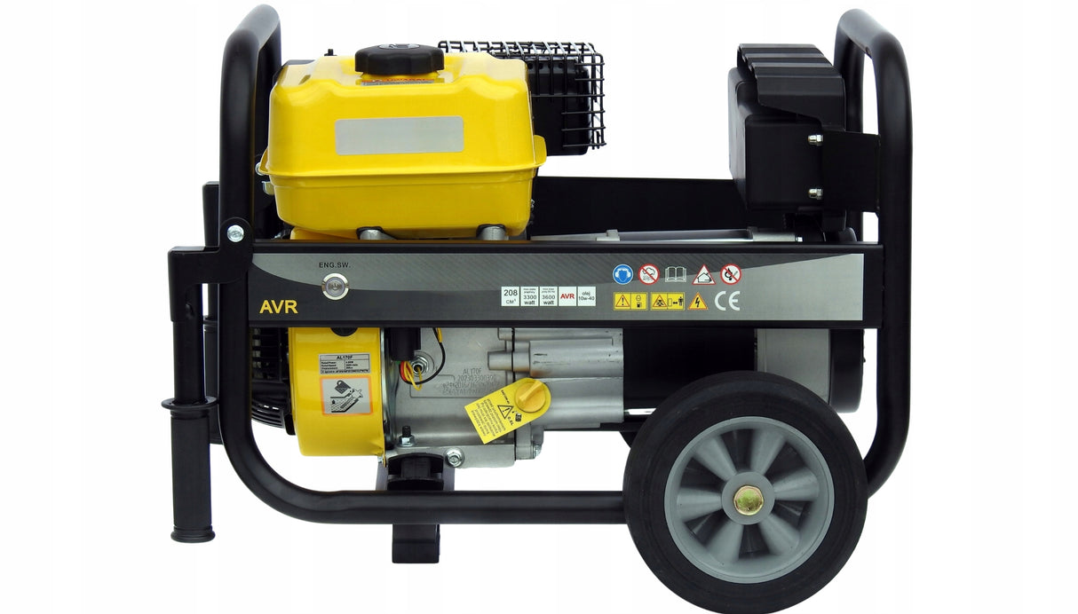 Generator Prądu Agregat Prądotwórczy 3,6W AVR Prądnica Miedziana Prezent