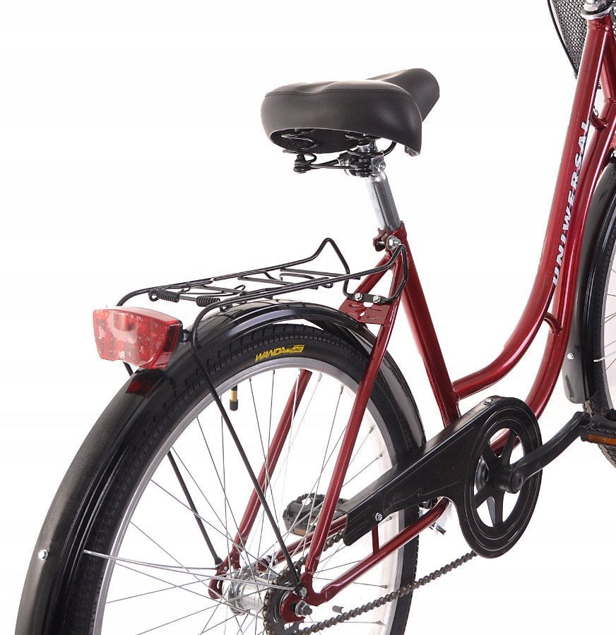 Rower Damski Męski Damka Miejski Retro + Kosz GRATIS WARIANTY Koło 26" Cali