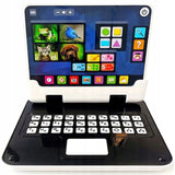 Laptop Edukacyjny dla Dzieci Tablet Komputer do Zabawy i Nauki 80 Pytań 2w1