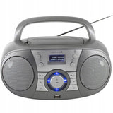 Bombox Radio Sieciowe Zegar Budzik Bluetooth Soundmaster SCD1800TI CD/MP3