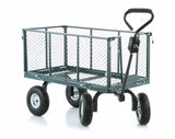 Wózek Transportowy Rozkładany Ogrodowy Taczka Przyczepka Burty 450 kg 250L
