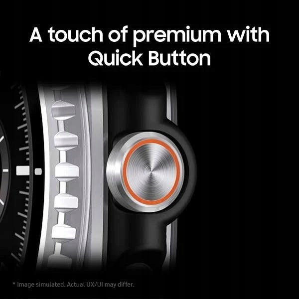 Zegarek Smartwatch Samsung Watch 8 Classic 46 mm L505 LTE Czarny 64 GB