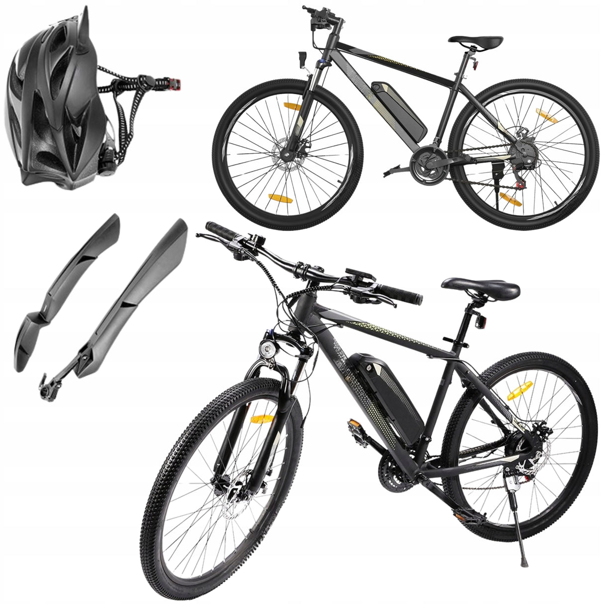 Rower Elektryczny Miejski Górski 100km 25km/h 250W LCD 29" Cali Koło
