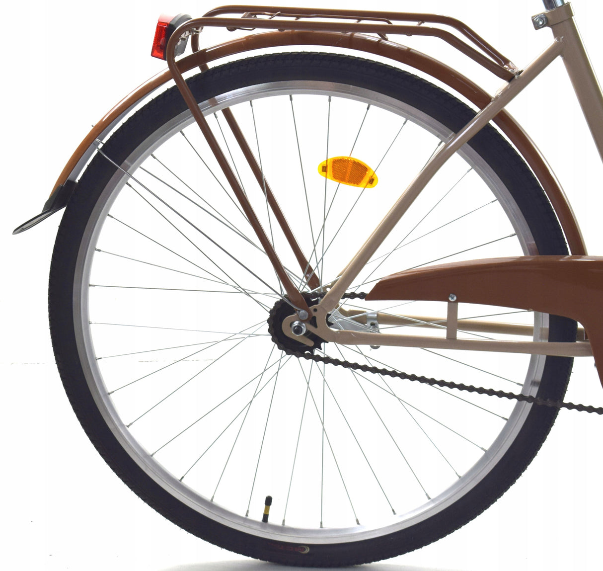 Rower Miejski Męsko-Damski Damka Rama 18" Cali Koła 28" Cali