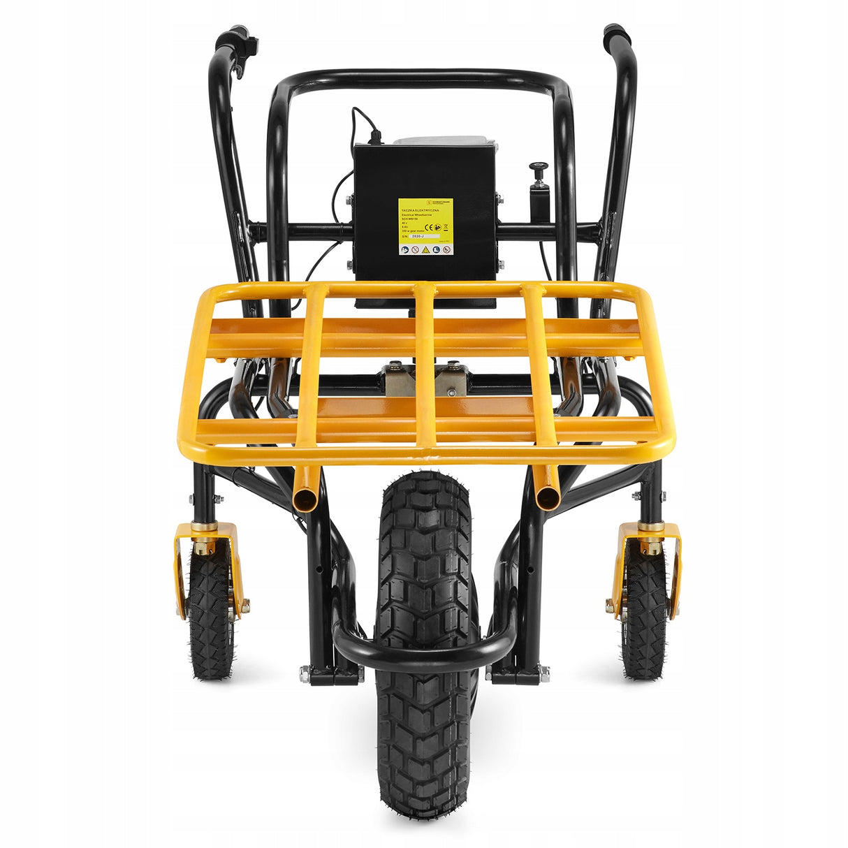 Taczka Elektryczna Wozidło Elektryczne na Akumulator z Napędem 350W 150KG