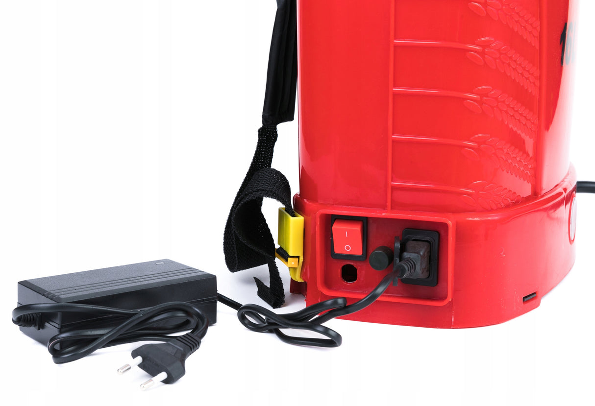 Opryskiwacz Akumulatorowy Plecakowy Ciśnieniowy Elektryczny 16 Litrów Poj