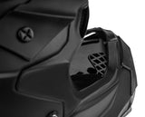 Kask Cross Enduro M Homologacja EU Lekki Deflektor MTB Quad Zielony