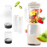Smoothie Maker i Mikser Stojący z Efektem Cyklonowym Duży Zestaw 600 W