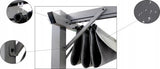 Pergola Ogrodowa Tarasowa Szara Dach Altana Pawilon Dach 3x3 M