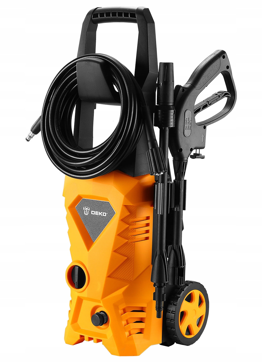 Myjka Ciśnieniowa Mocna Nowy Model Dł. Kabel Aluminiowa Pompa 80 BAR 1500W