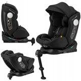 Fotelik Samochodowy Black 40-150cm 0-36 KG POVES Podstawka dla Dziecka