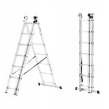 Drabina aluminiowa na schody 150kg + GRATIS 3x13 WIELOFUNKCYJNA
