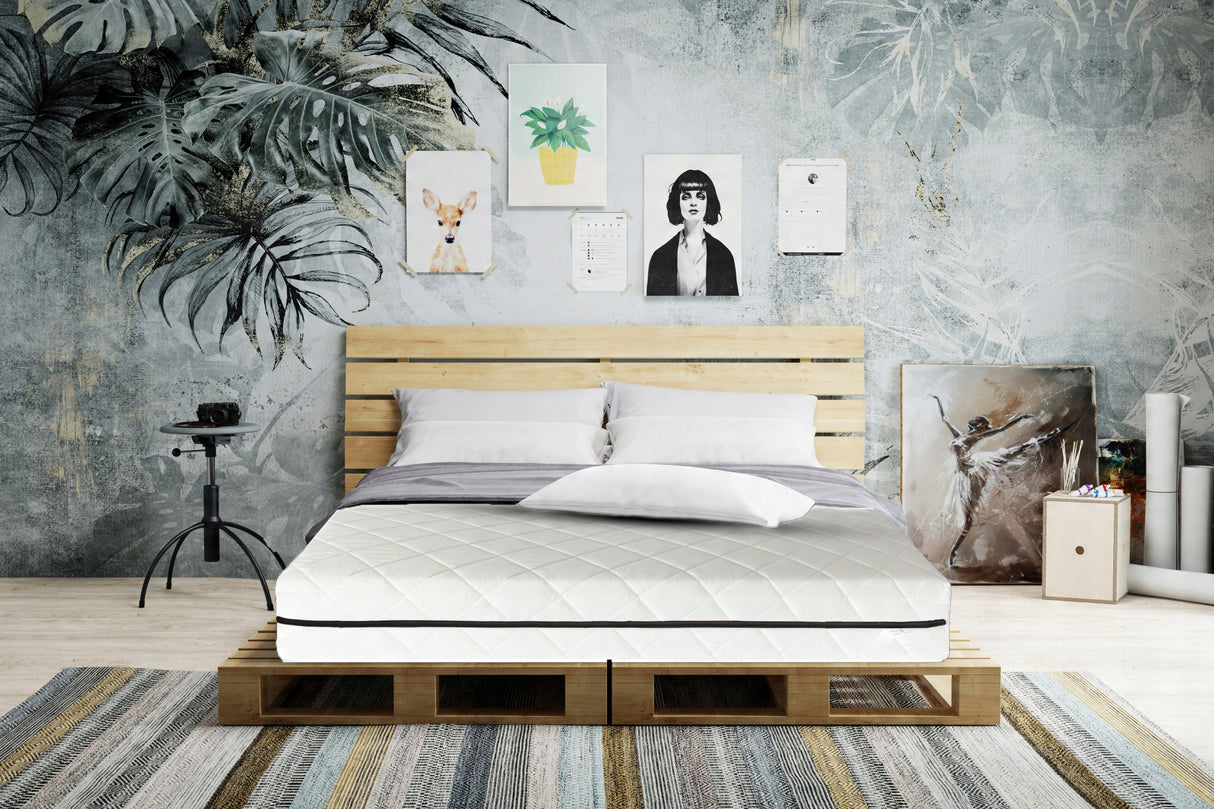 Materac Sprężynowy Kieszeniowy Dwustronny Średnio Twardy Pocket 120x200 cm