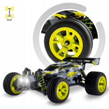 Auto RC Terenowe 4x4 Szybkie LED 2 Baterie 100m Zasięg Skala 1:18 Duży