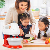 Robot Kuchenny na Baterie Mikser AGD Zabawka do Pieczenia Ciasta dla Dzieci