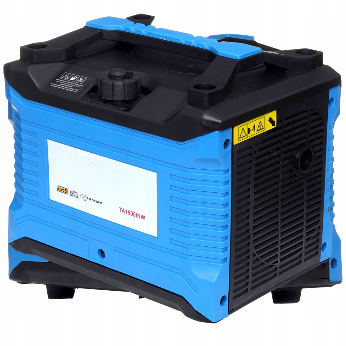 Generator Prądu Agregat Inwertorowy Prądnica 1200W 230V Olej Gratis
