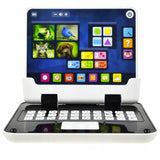 Laptop Edukacyjny dla Dzieci Tablet Komputer do Zabawy i Nauki 80 Pytań 2w1