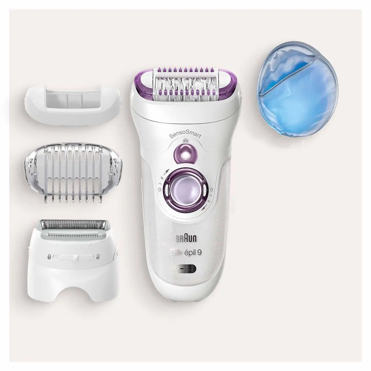 Depilator Braun Silk-épil 9-710 SenoSmart TM! Ergonomiczny Kształt Lekki