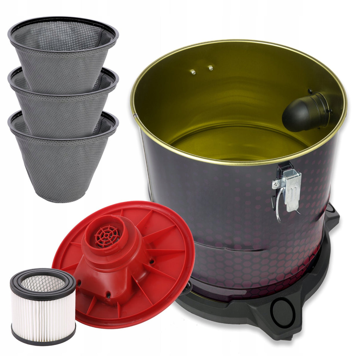 Odkurzacz Do Popiołu 1650W z Dmuchawą + Filtry + Teleskopowa Rura