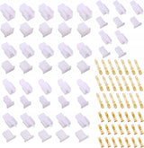 Zestaw Złącza 2.8mm 2/3/4/6/9Pin dla Motocykli Samochodów HUAZIZ 290 sztuk