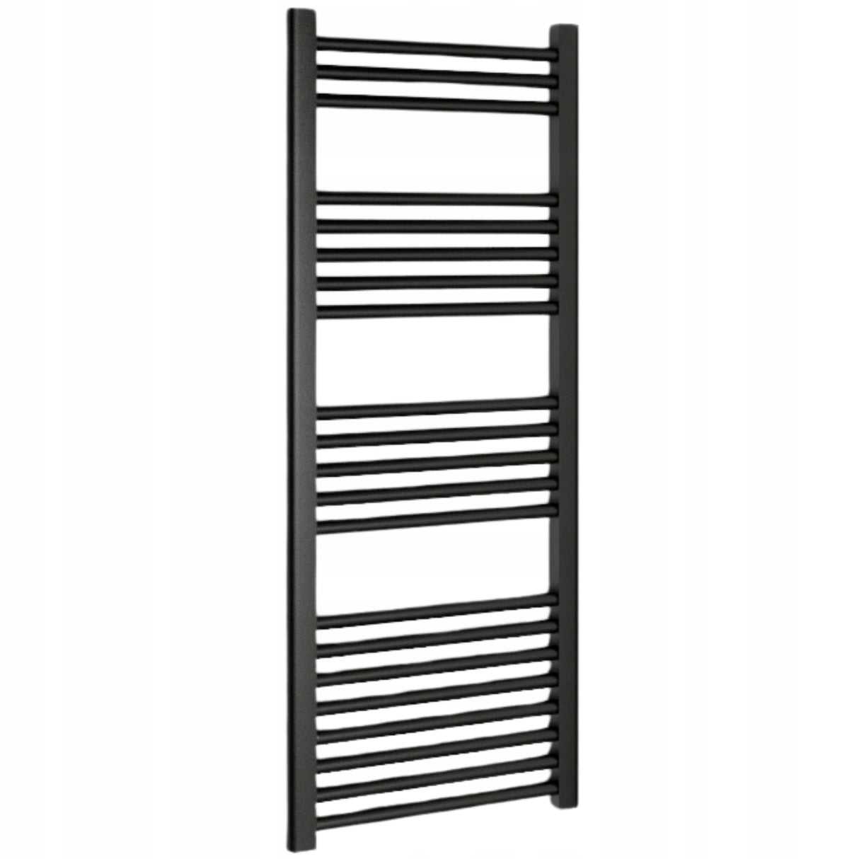 Grzejnik Drabinka Dekoracyjna Łazienkowa 45x115 cm Czarny 550 W Wodny