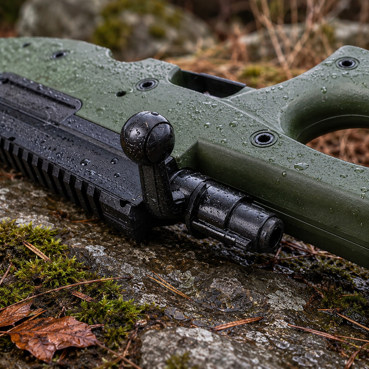 Karabin Snajperski na Kulki Pistolet Laser Luneta + Kulki Snajperka AWP