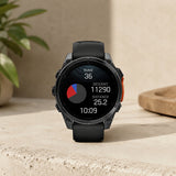 Smartwatch Garmin Fenix 8 47mm AMOLED Czarny Stainless Steel Multisportowy