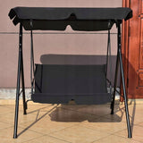 HUŚTAWKA OGRODOWA 2 OSOBOWA BUJANA LEŻANKA Z DACHEM PREMIUM 104x104 cm